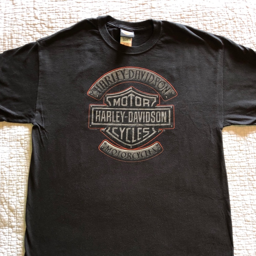 Men's short-sleeve Harley-Davidson tee, Size Large